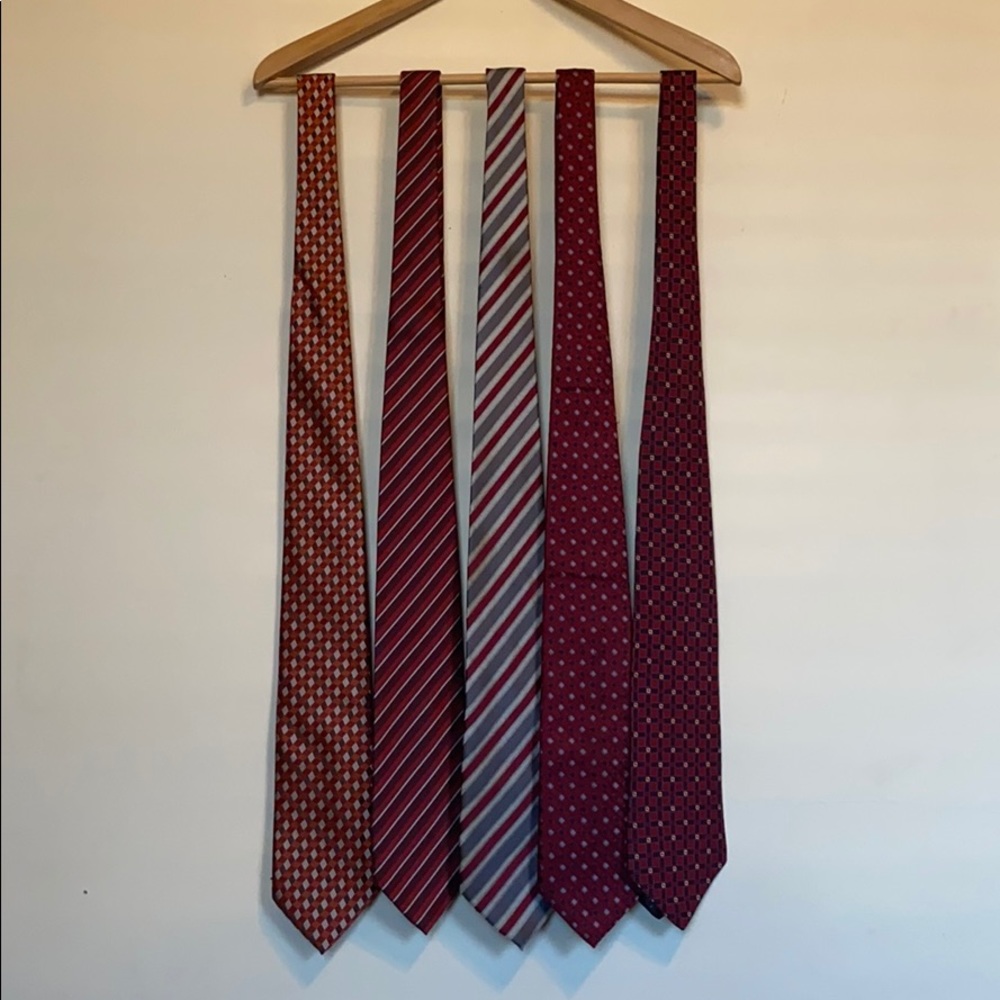 *Bundle* 5 Red Ties